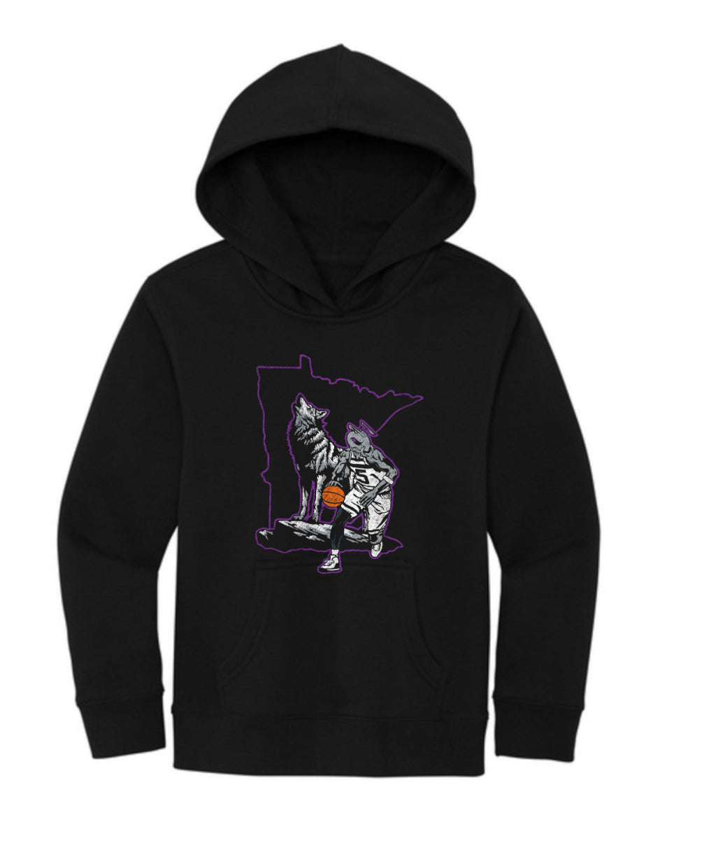ANT AMONG WOLVES Kids Hoodies