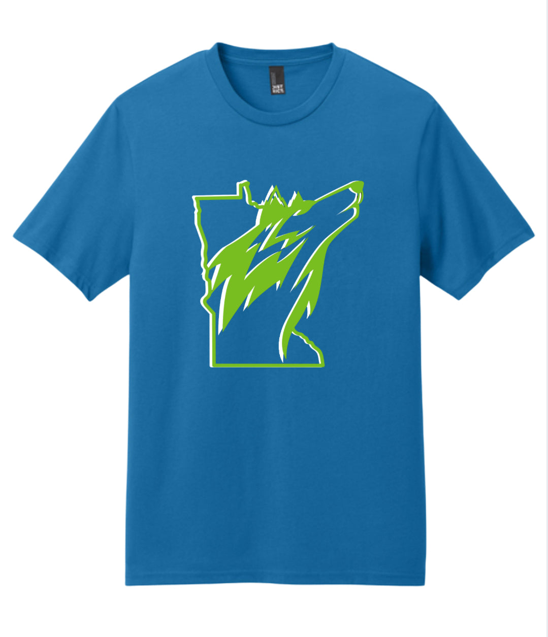ICON BLUE 10K WOLVES TEE