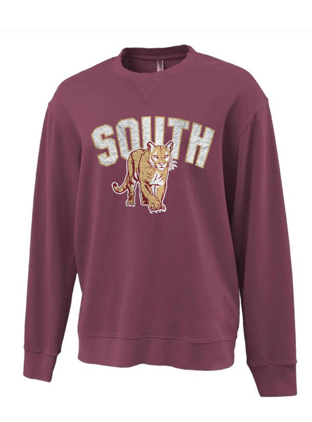SOUTH VINTAGE COUGAR Crewneck