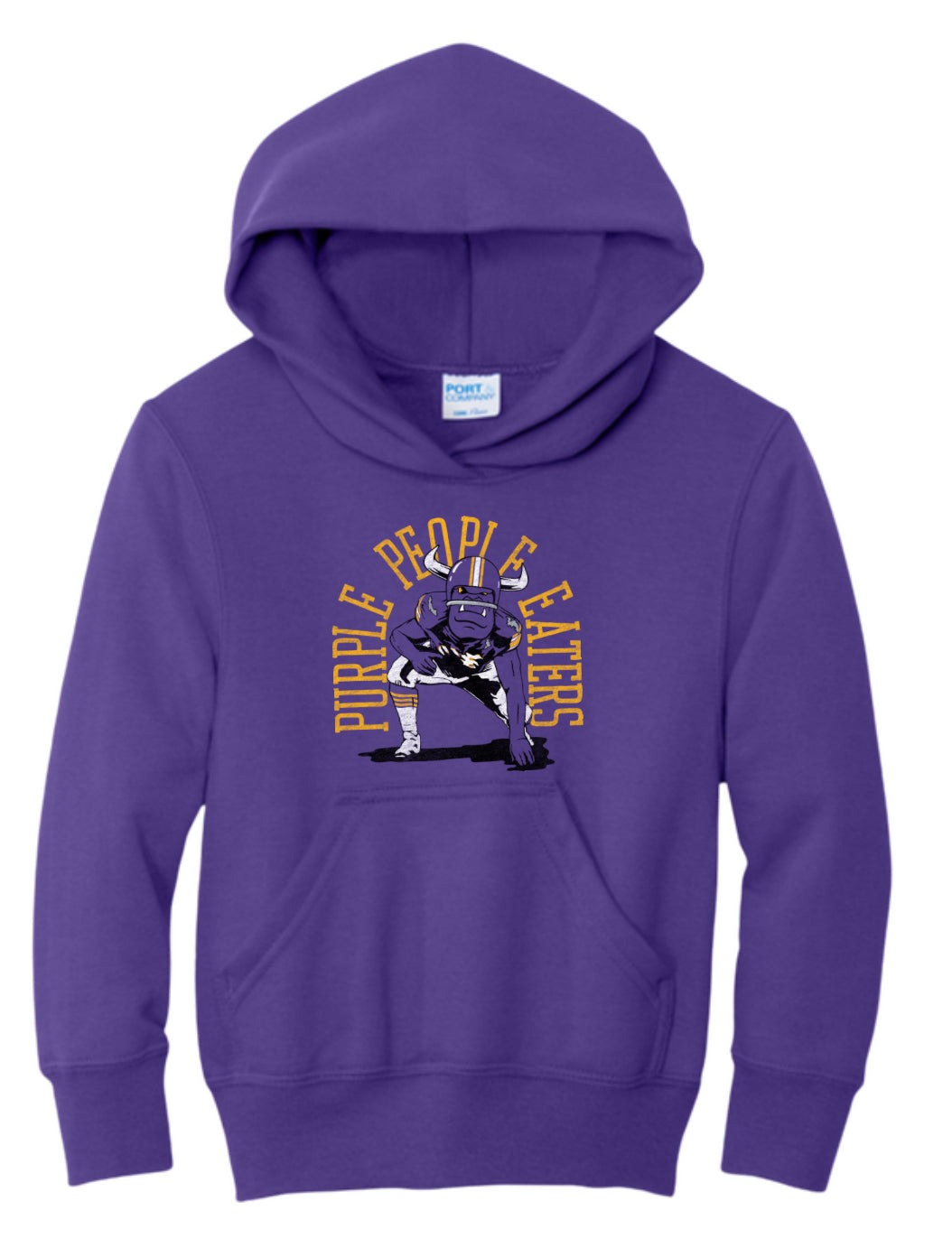 PURPLE PEOPLE EATERS KIDS HOODIE