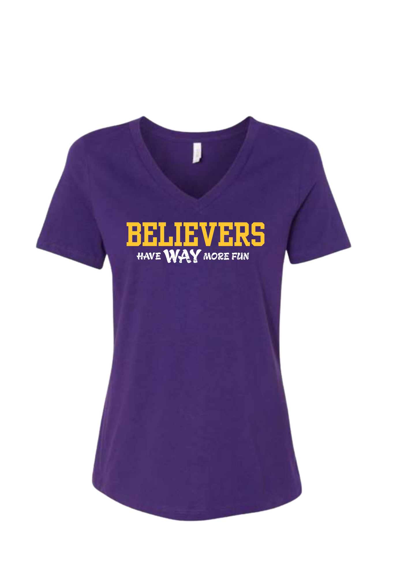 Believers have way more fun tees