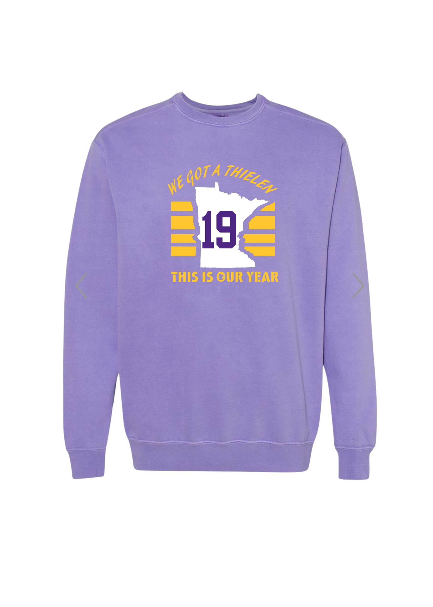 Welcome Home Thielen sweatshirts