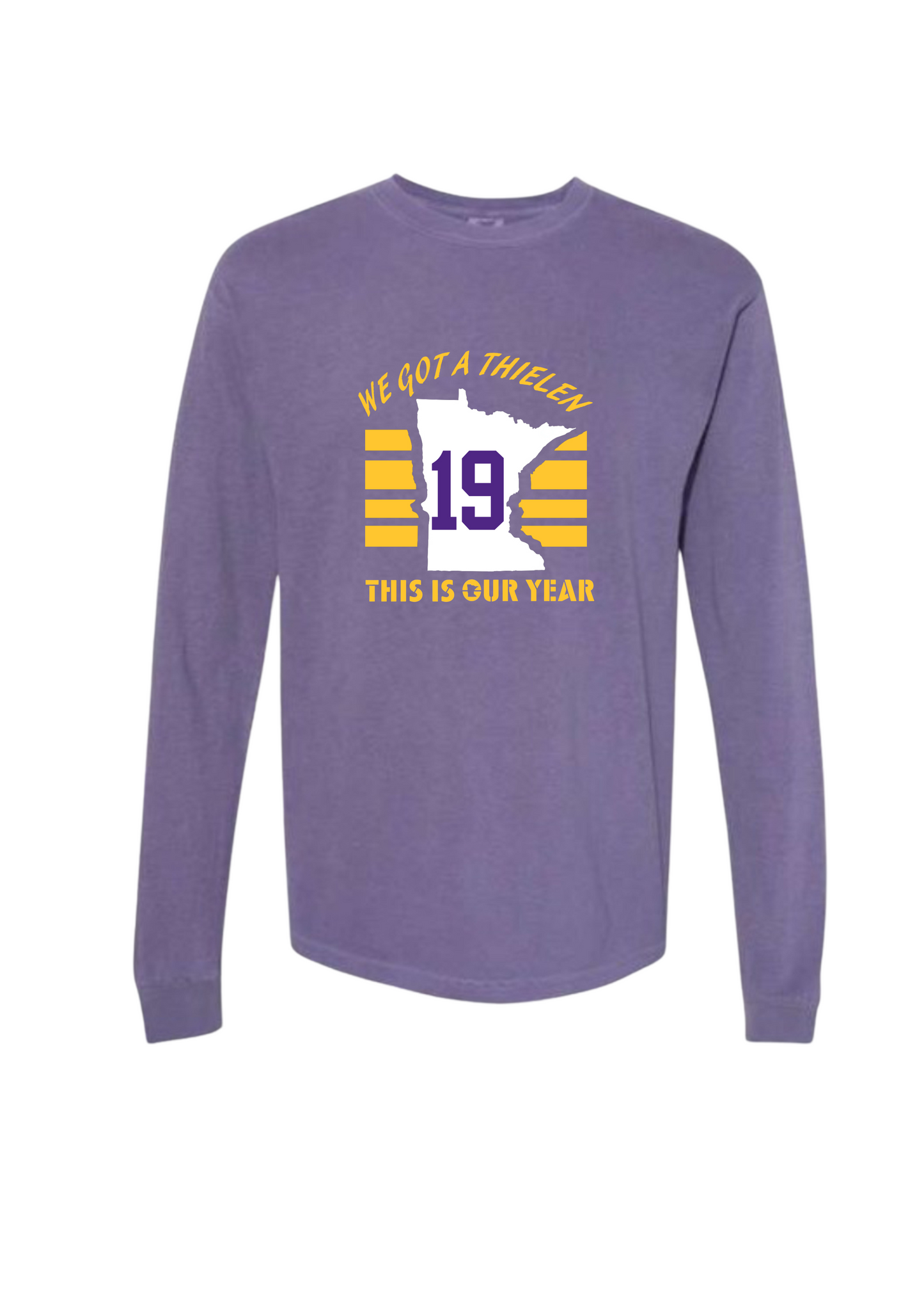 Welcome Home Thielen long sleeve tees