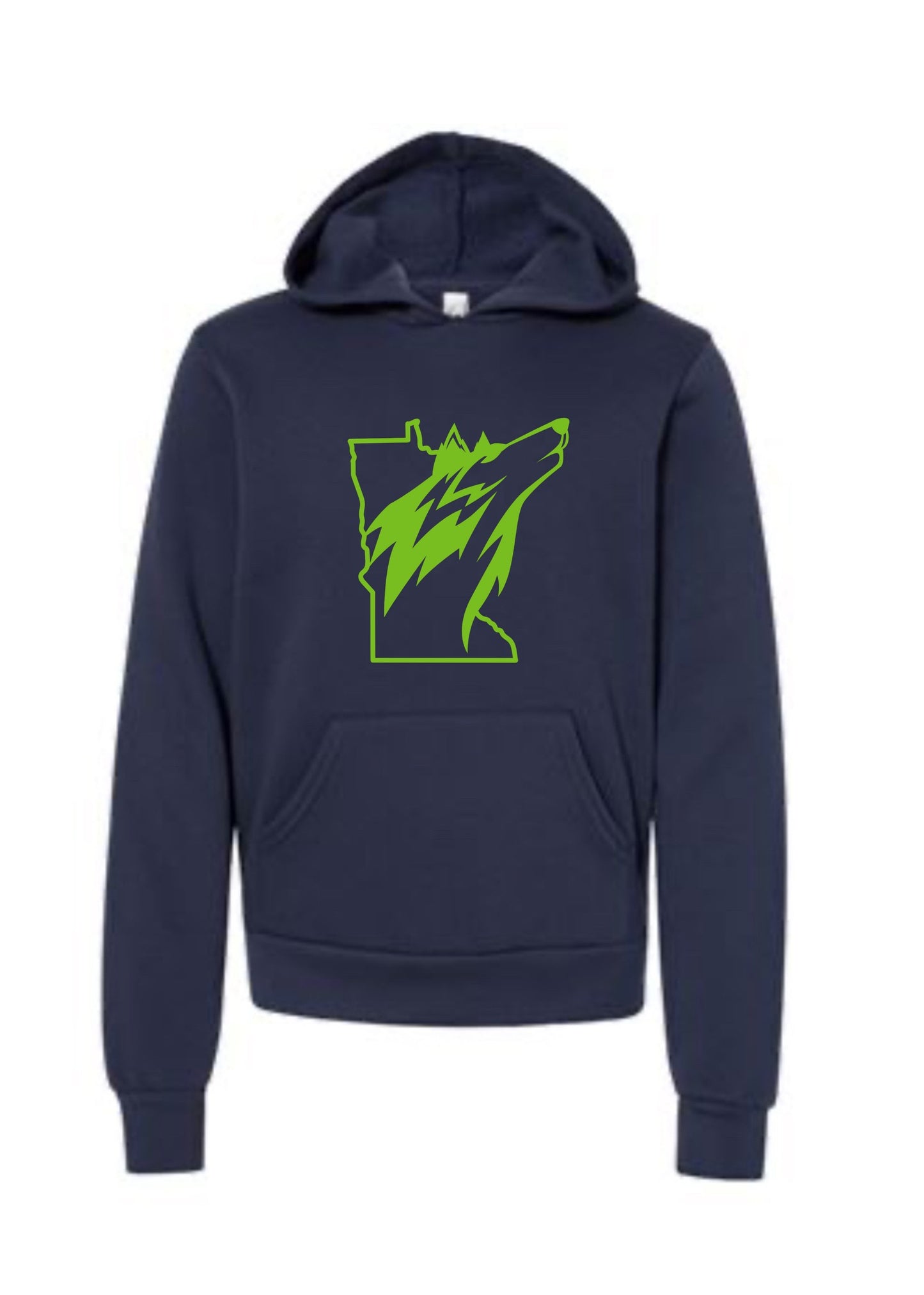 10,000 Wolves Kids Hoodies