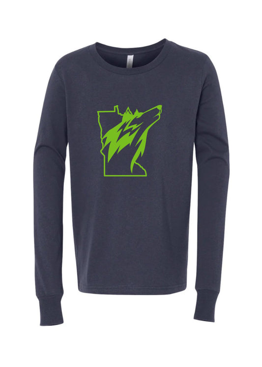 10,000 Wolves Kids Long Sleeves