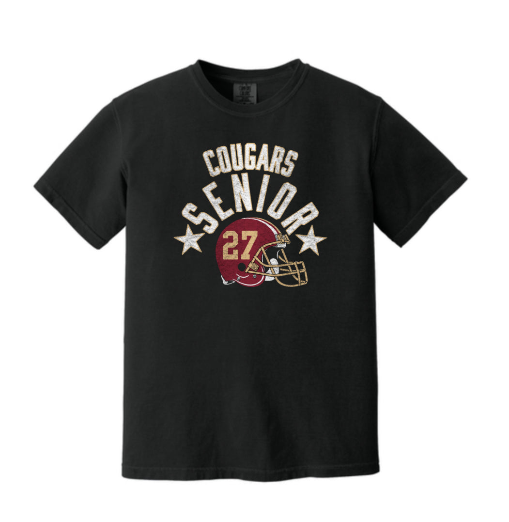 SENIOR FOOTBALL CLASSIC TEE - NO GLITTER
