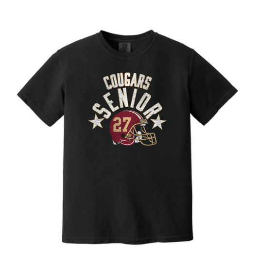 SENIOR FOOTBALL CLASSIC TEE - NO GLITTER