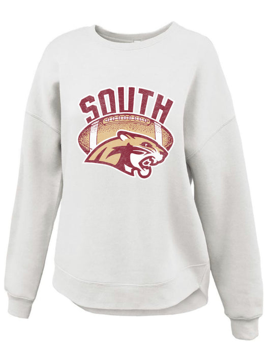 WOMEN’S WEEKEND SOUTH FOOTBALL ARCH CREWNECK