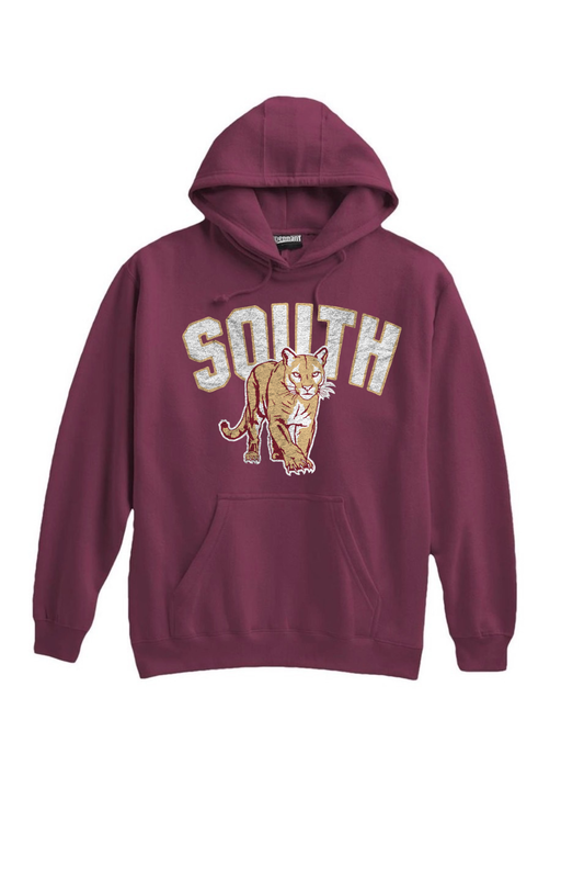 SOUTH VINTAGE COUGAR HOODIES