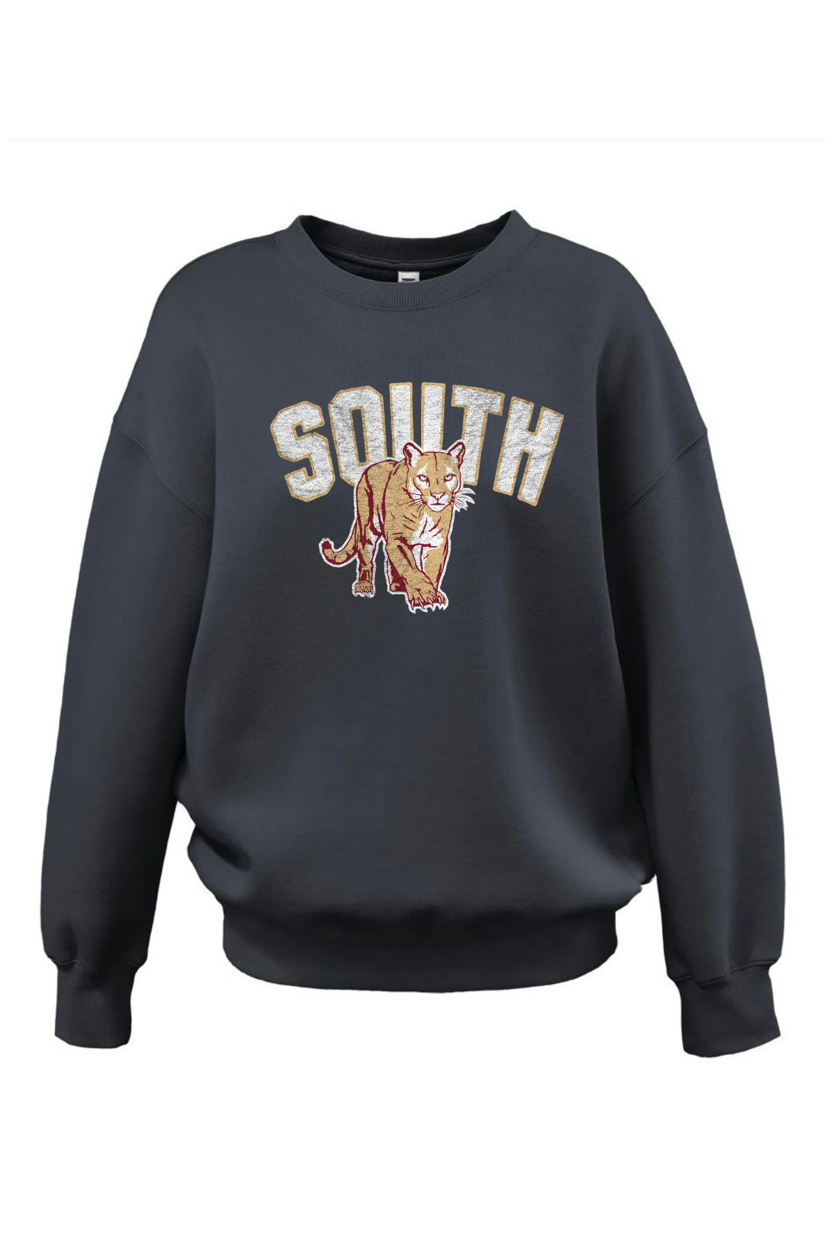 SOUTH VINTAGE COUGAR WOMENS CREW