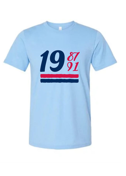 '87-'91 tees