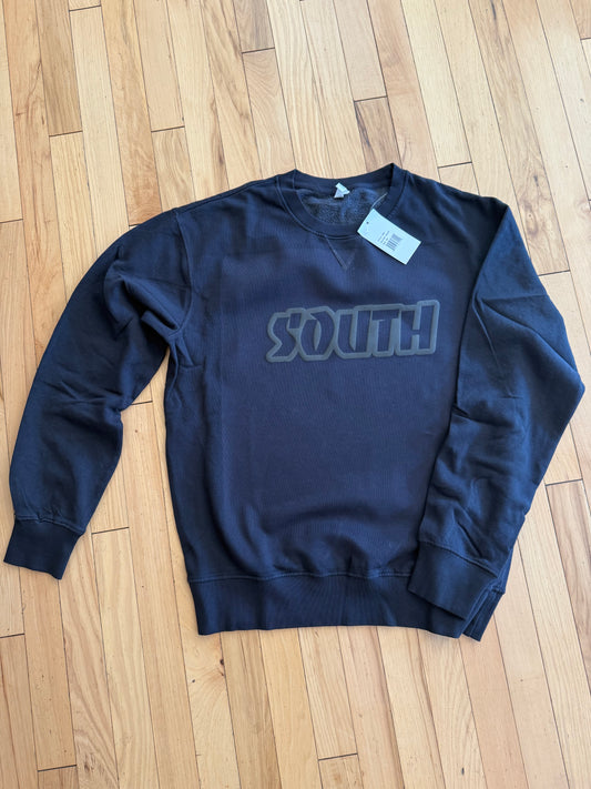 BLACK PUFF SOUTH CREWNECK