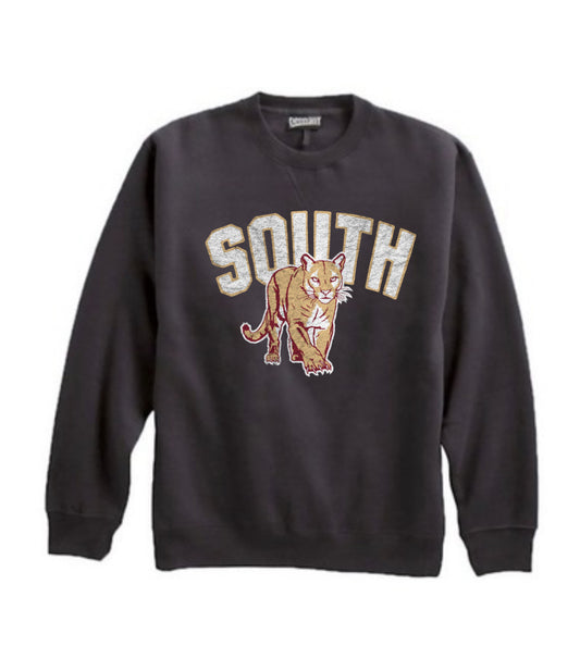 SOUTH VINTAGE COUGAR Crewneck