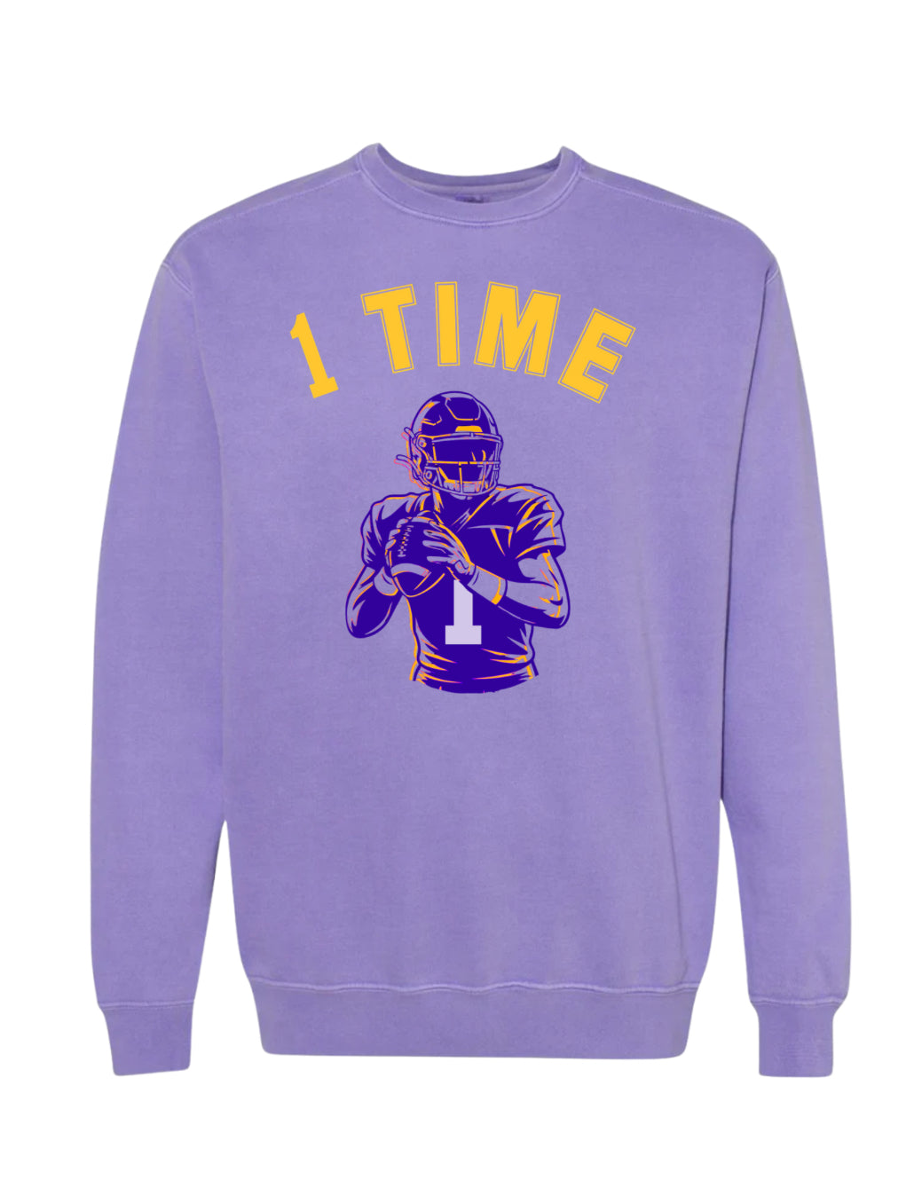1 TIME HOODIE AND CREW