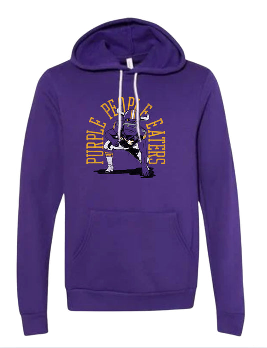 PURPLE PEOPLE EATERS UNISEX HOODIE