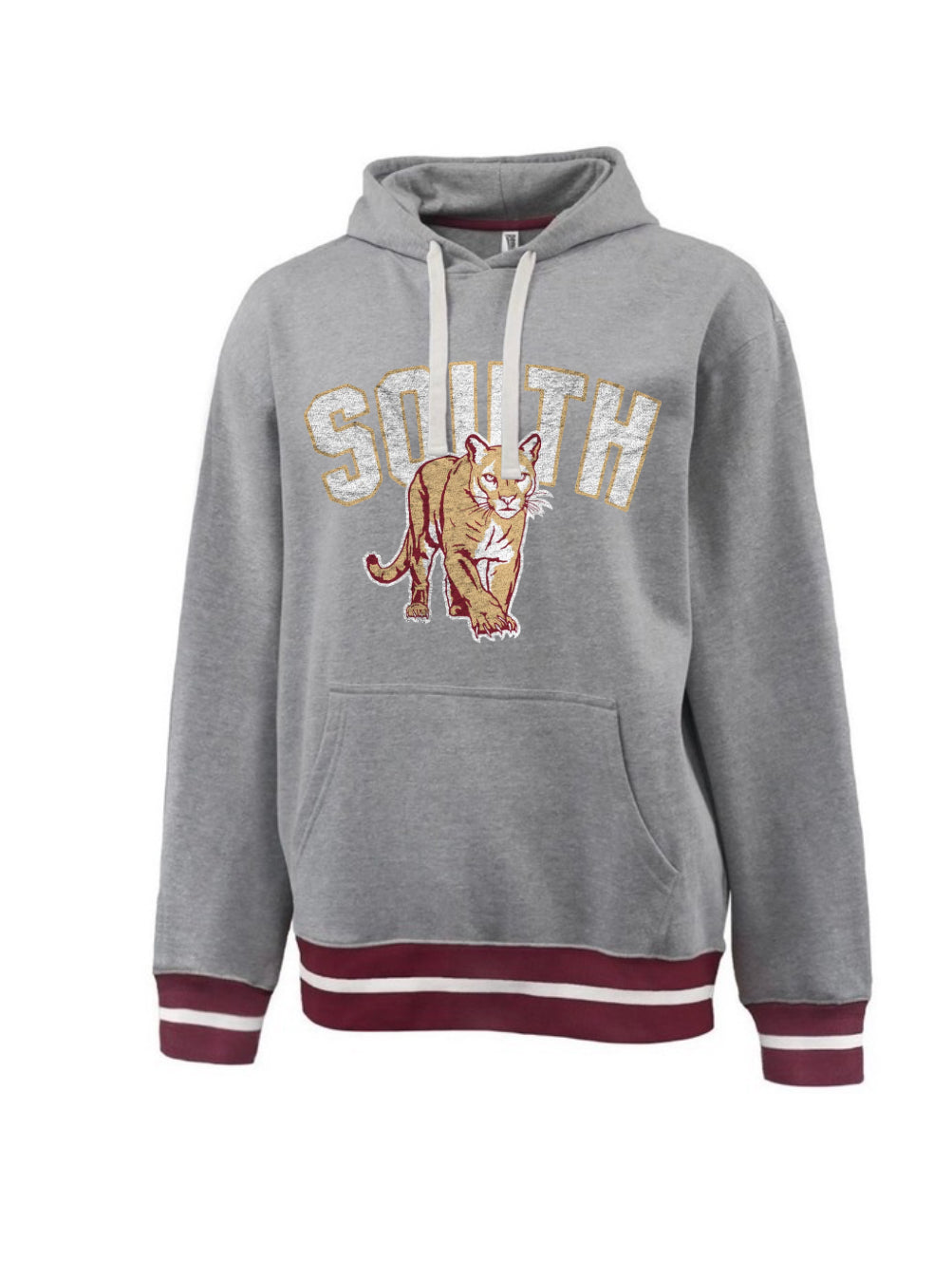 SOUTH VINTAGE COUGAR HOODIES
