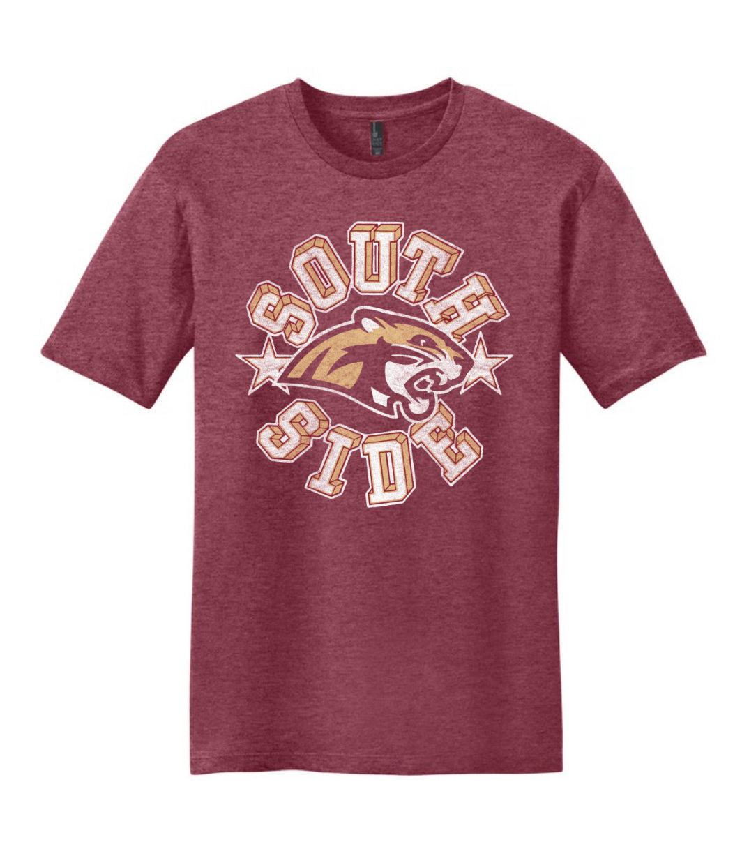 SOUTH SIDE FOOTBALL TEE - ADULT UNISEX