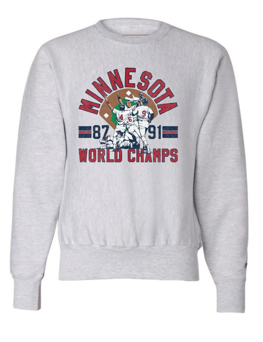 TWINS THROWBACK Champion Crew