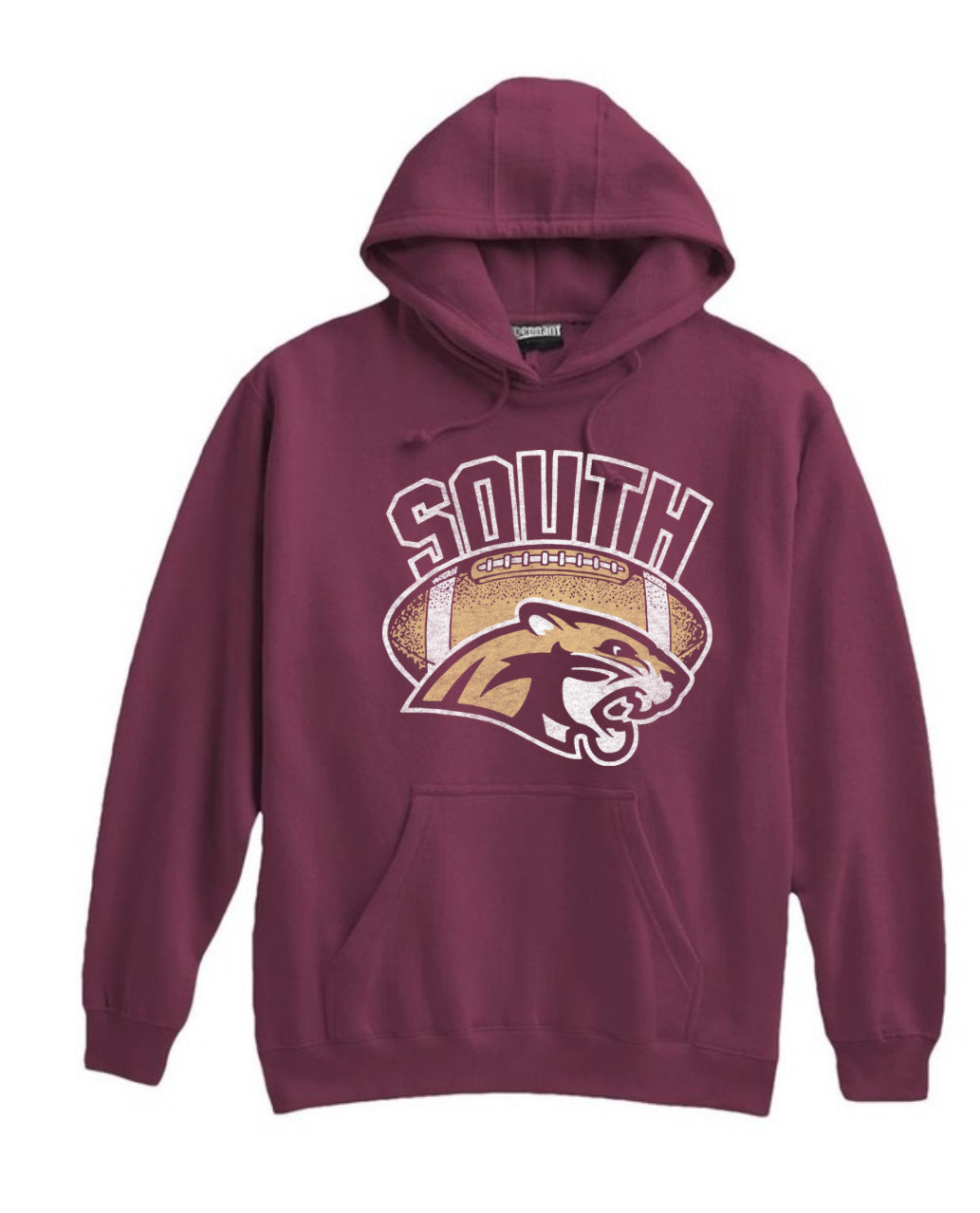 SOUTH FOOTBALL ARCH UNISEX HOODIE - ADULT