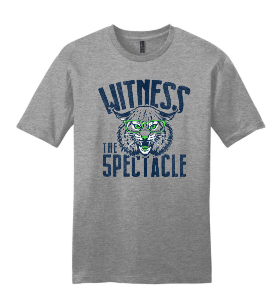 WITNESS THE 5PECTACLE - GREY TEE ADULT