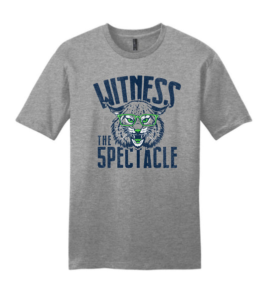 WITNESS THE 5PECTACLE - GREY TEE ADULT