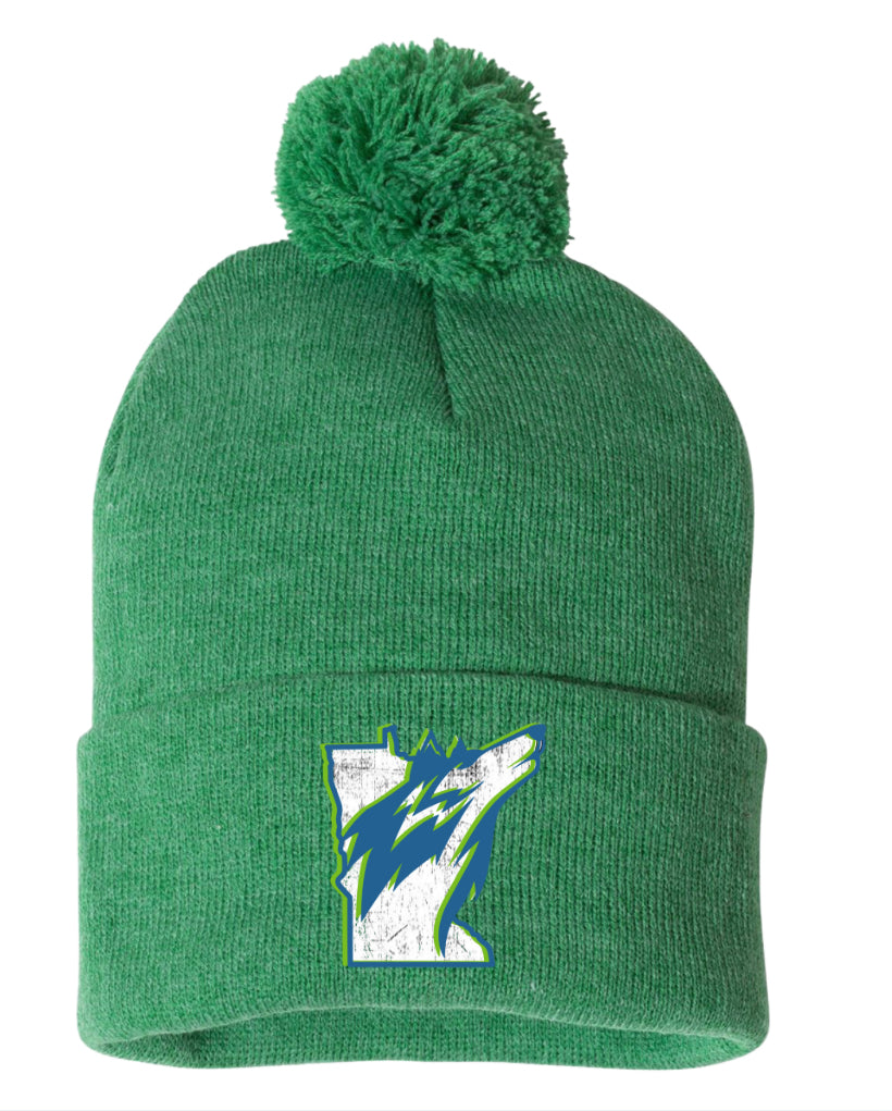 10K WOLVES STOCKING HAT