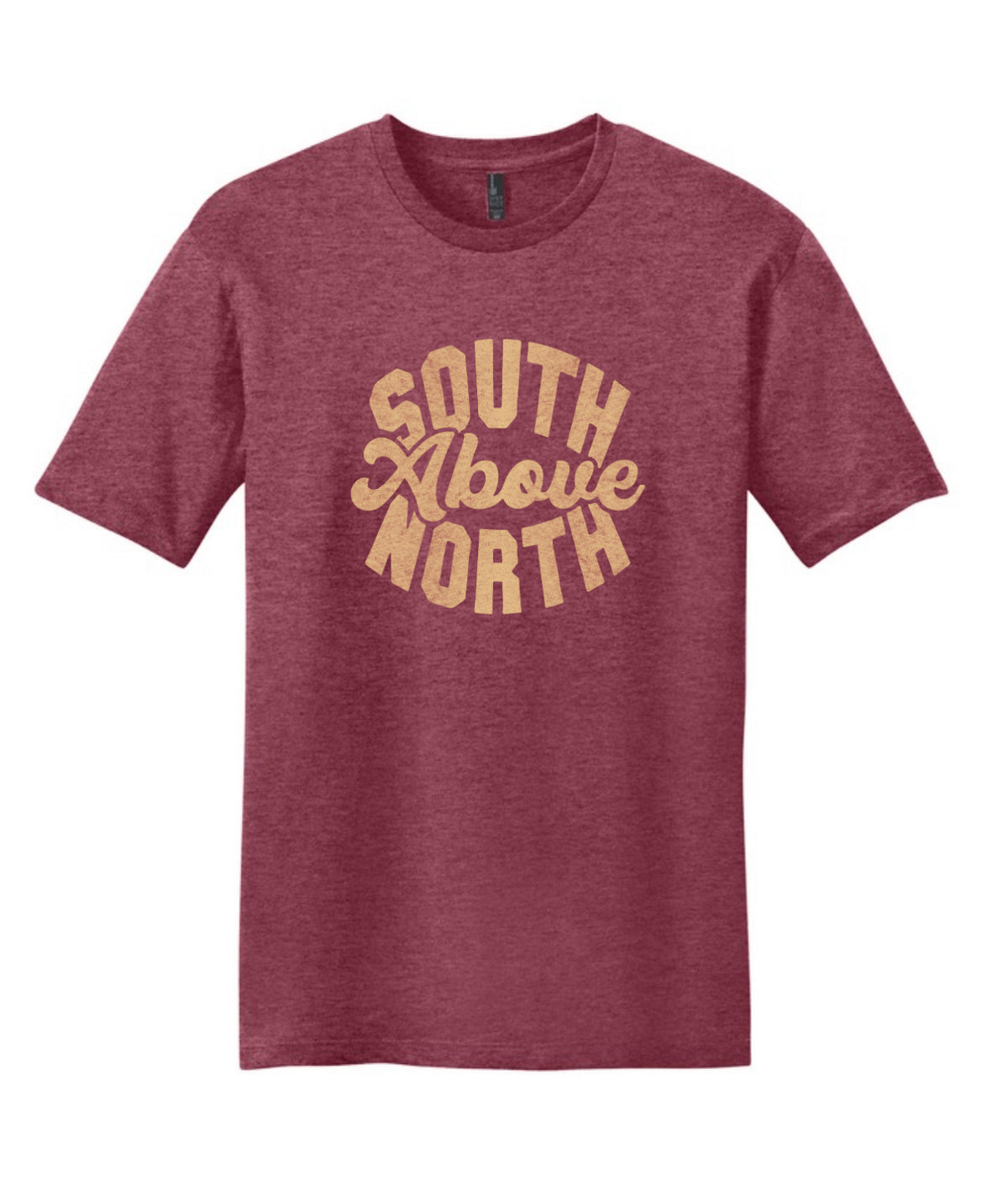 SOUTH ABOVE NORTH - adult tshirt