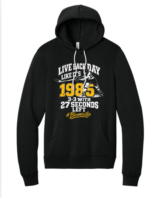 BLOOMS UNISEX HOODED SWEATSHIRT
