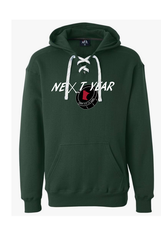 WILD Next Year hockey hoodies