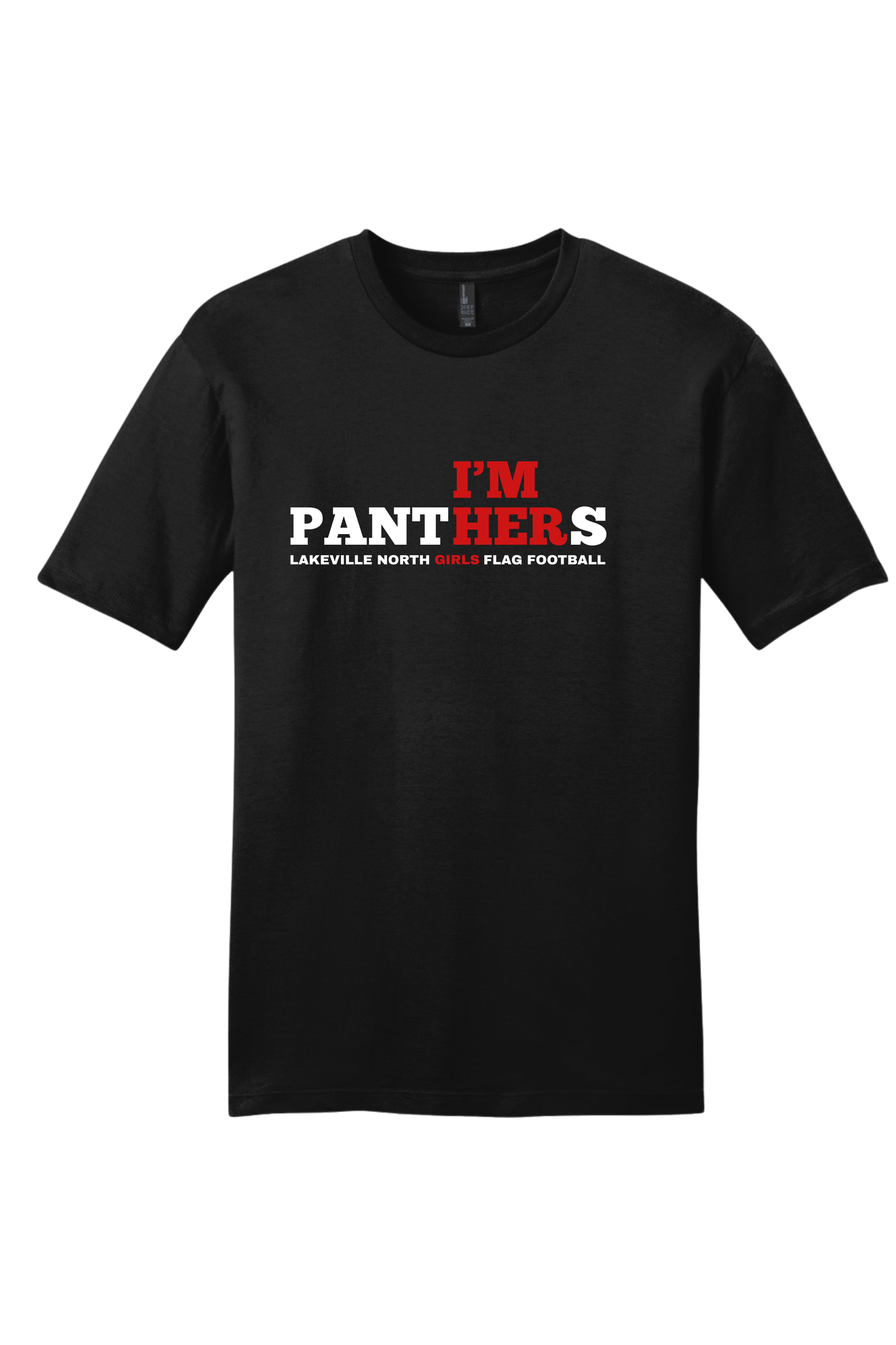 I'm HER Girls Flag Football tees