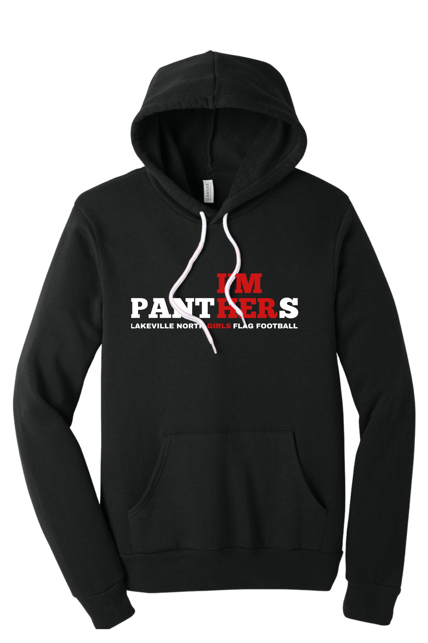I'm HER Girls Flag Football Hoodies
