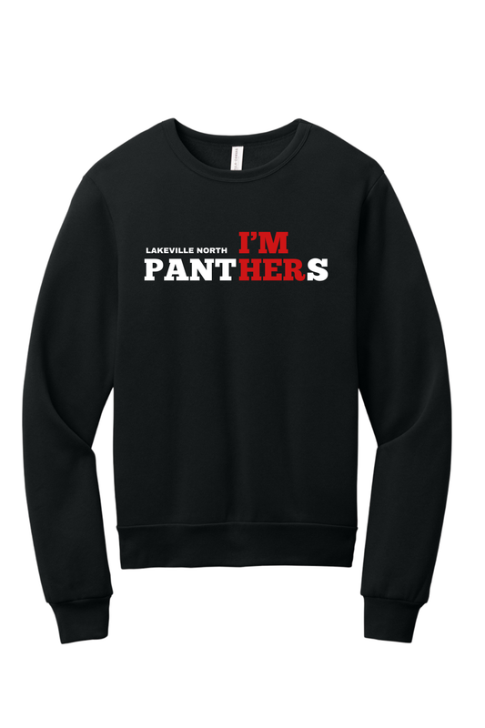 I'm HER Lakeville North crewneck sweatshirts