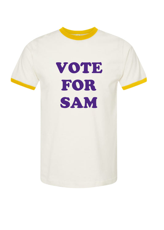 Vote for Sam tee