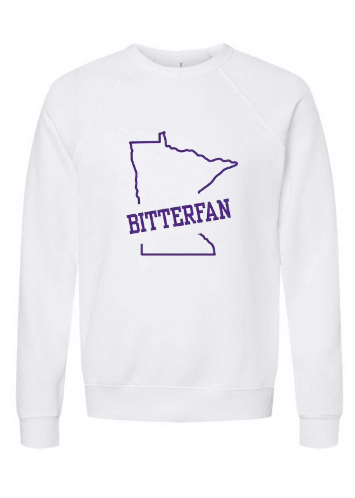 BITTERFAN MN Football Crewnecks