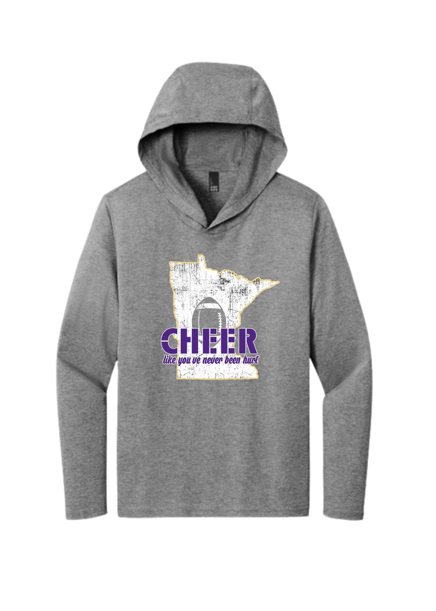 CHEER Long Sleeve Hooded Tees