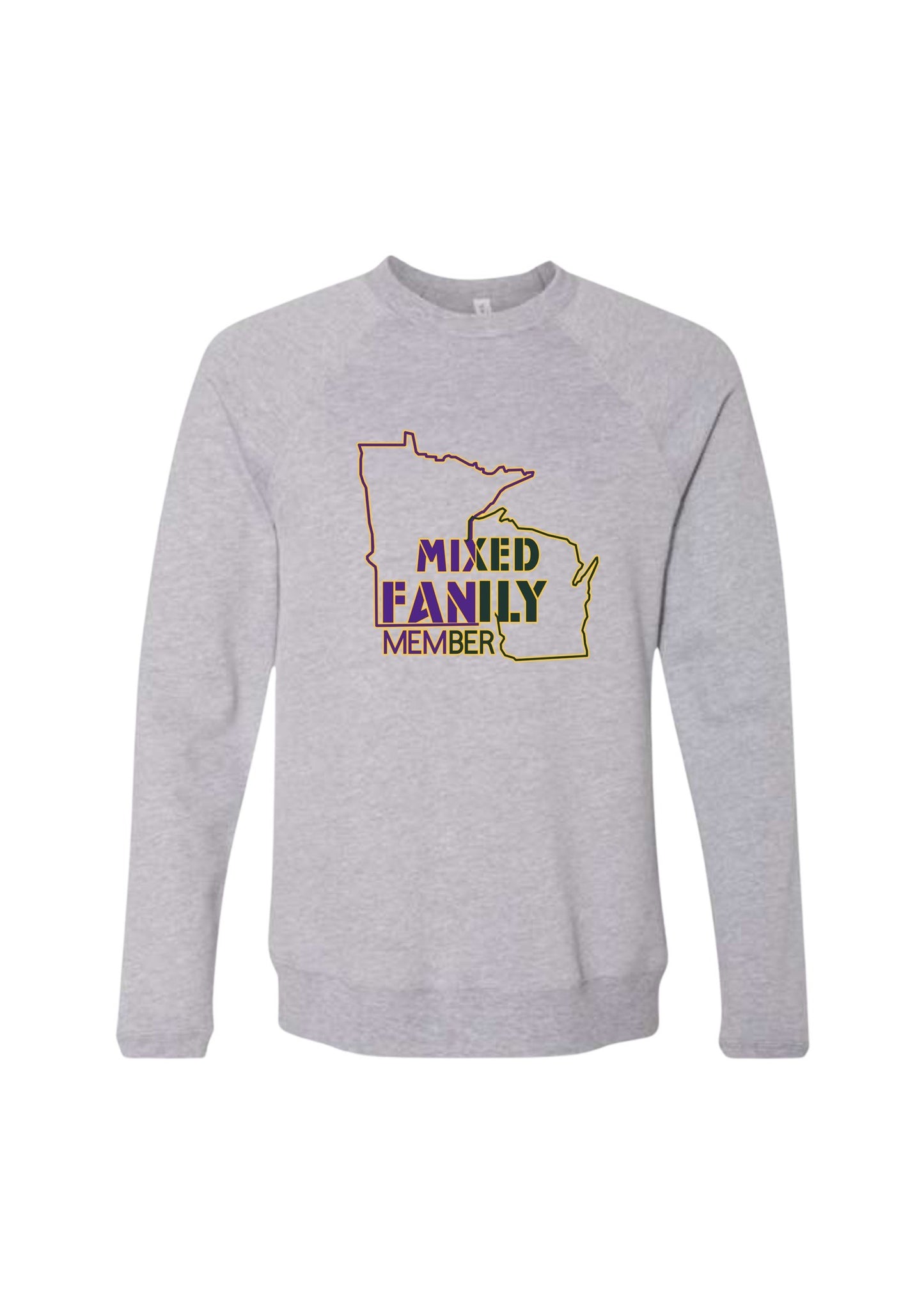 Mixed Fanily tees and sweatshirts